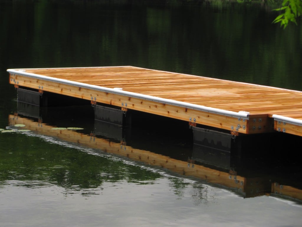 8x20-Western-Red-Cedar-Floating-Dock-with-17inch-free-board-1024x768 Marine Polystyrene